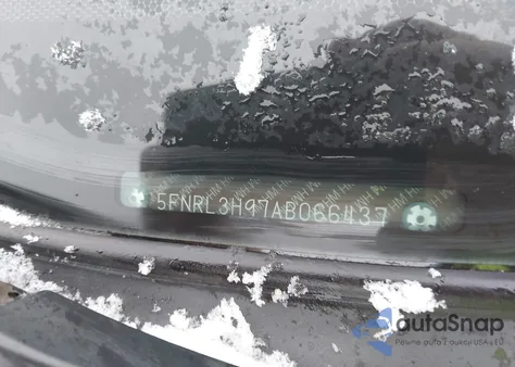 2010 Honda Odyssey Touring from USA, damaged, VIN 5FNRL3H97AB066437